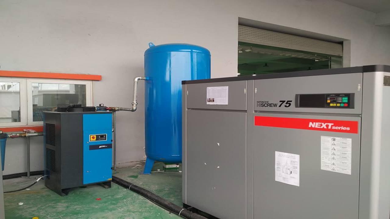 Máy hoạt động với hiệu suất cao