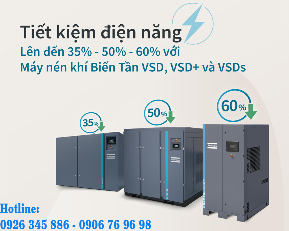 máy nén khí atlas copco