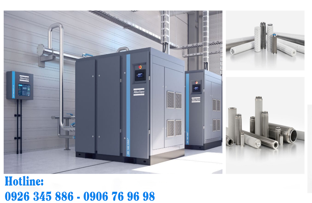máy nén khí atlas copco