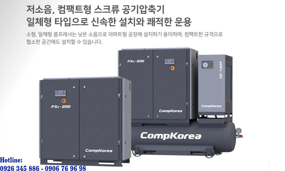 Máy nén khí Compkorea