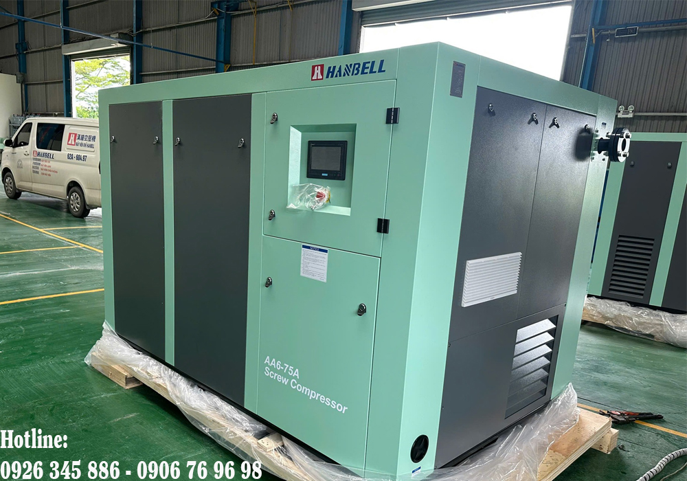 máy nén khí trục vít Hanbell