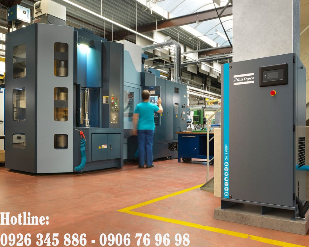 máy nén khí atlas copco