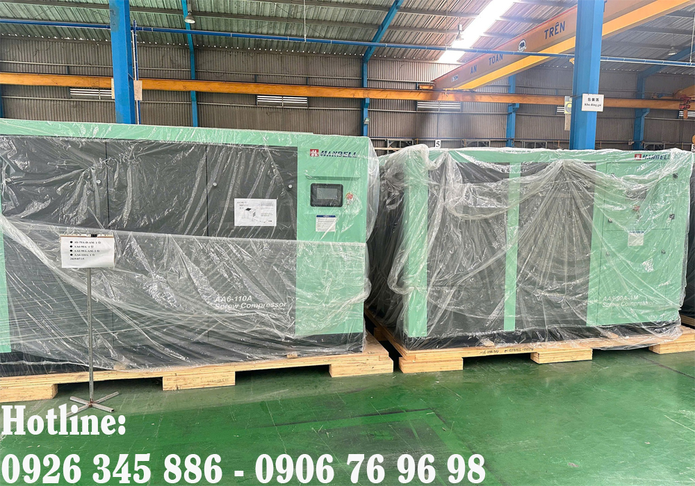 máy nén khí trục vít Hanbell