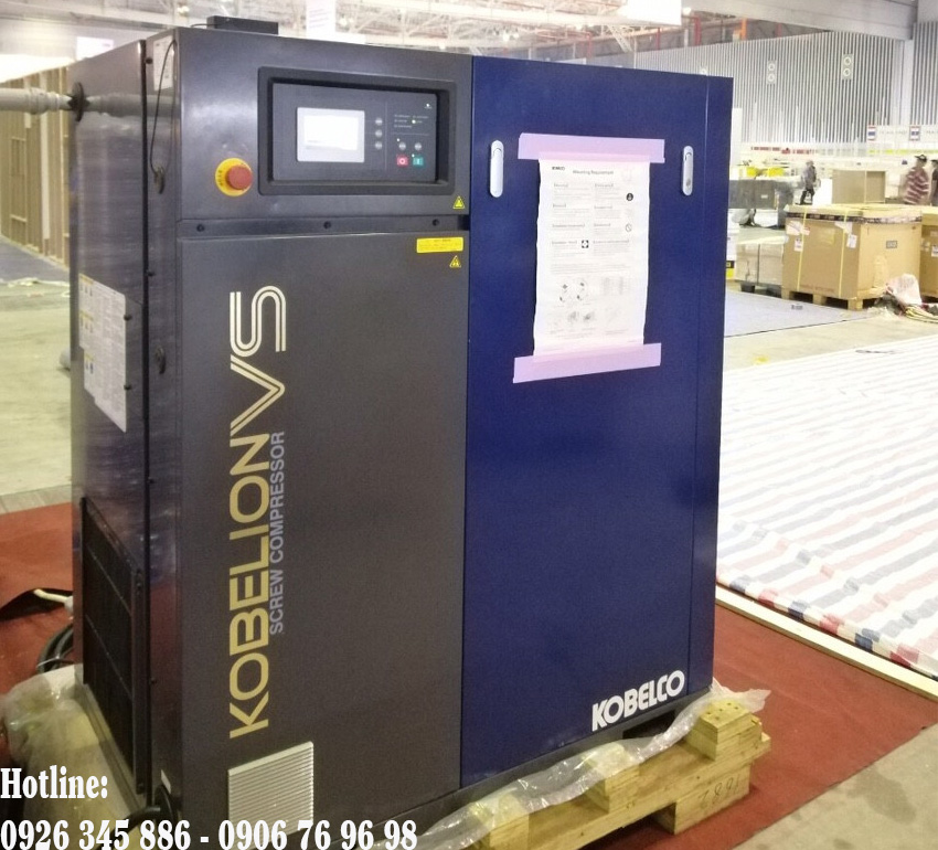 máy nén khí trục vít Kobelco