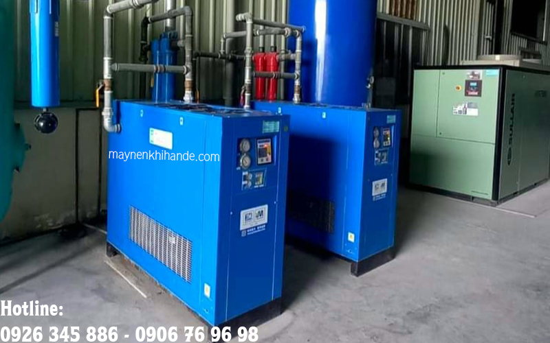 lắp đặt máy sấy khí jia mei