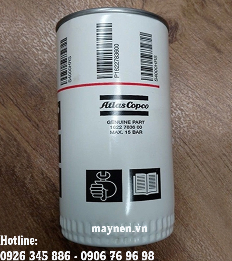 Lọc dầu Atlas Copco 1622 7836 00