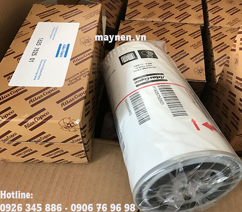 Lọc dầu Atlas Copco 1625 7525 01