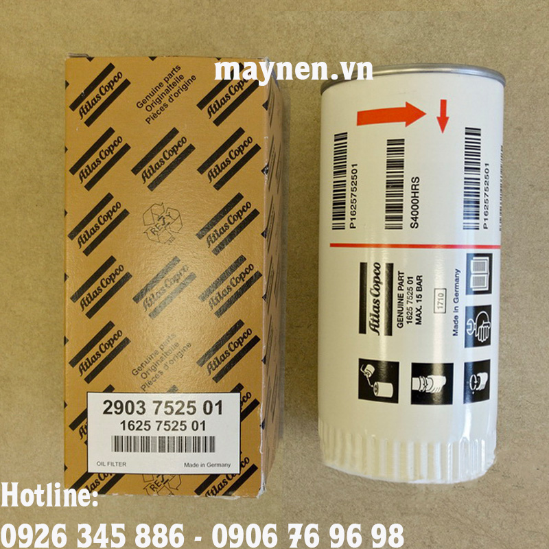 Lọc dầu Atlas Copco 2903 7525 01