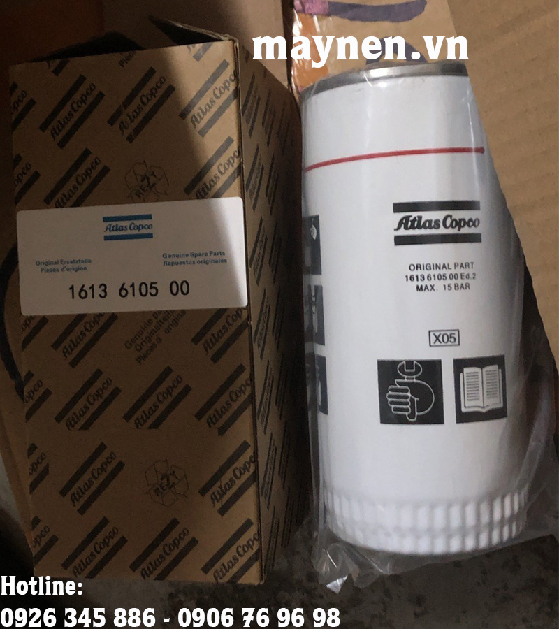 Lọc dầu Atlas Copco 1613 6105 00