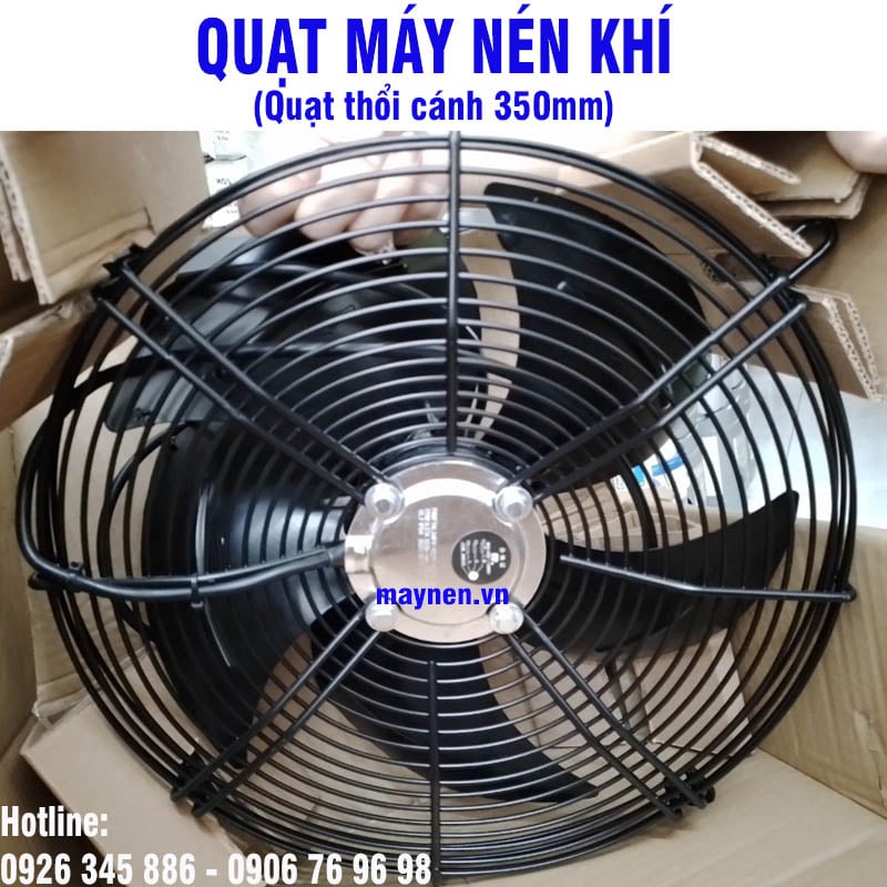 Quạt thổi máy nén khí, cánh 350mm