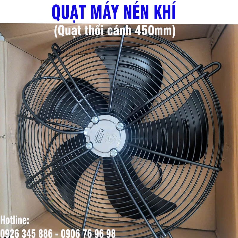Quạt thổi máy nén khí, đường kính 450mm