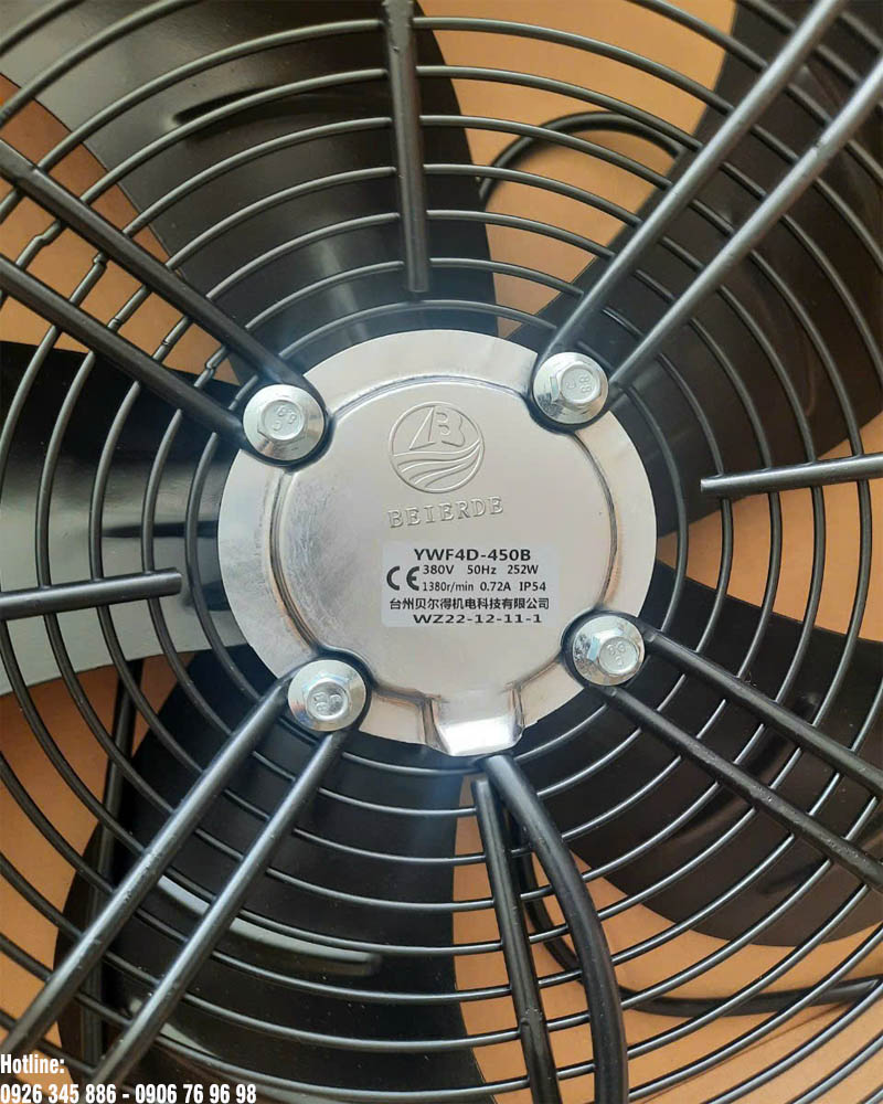 Quạt thổi máy nén khí, đường kính 450mm