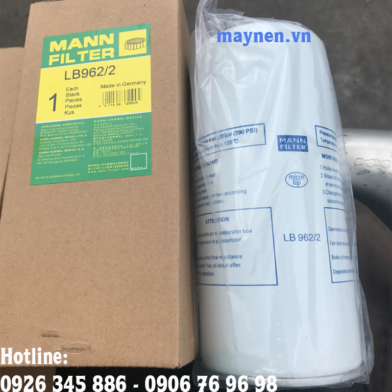 Lọc tách dầu LB 962/2