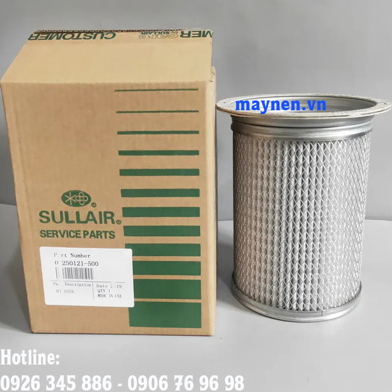 Lọc tách dầu máy nén khí Sullair 02250121-500