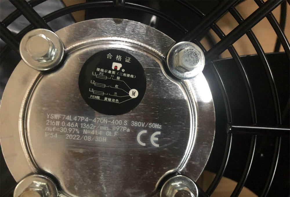 Quạt Máy Sấy Khí, Đường Kính 400mm
