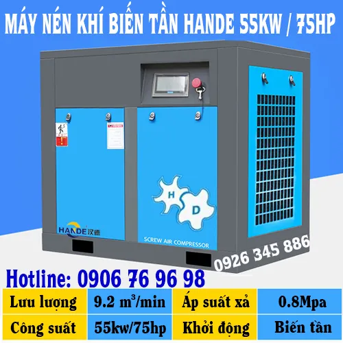 Máy Nén Khí Biến Tần Hande HD-VPM55