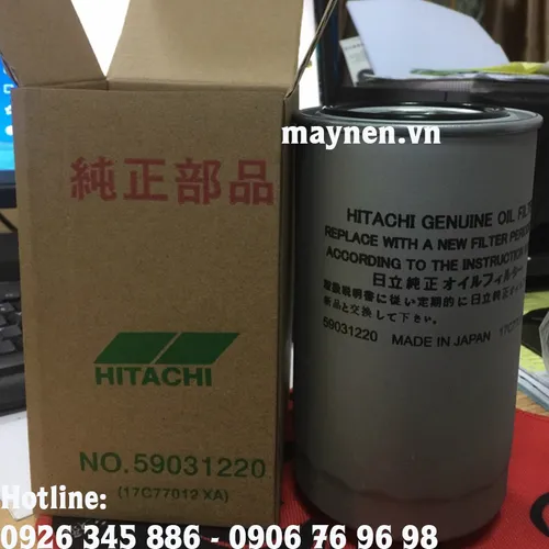 Lọc dầu máy nén khí Hitachi
