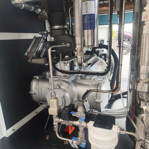 Máy Nén Khí Không Dầu Hande 125hp 