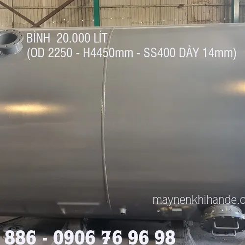Bình Khí Nén Theo Yêu Cầu