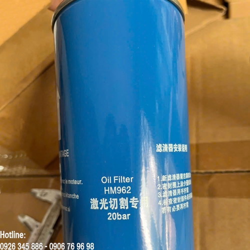Lọc dầu ren ngược HM962