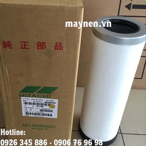 Lọc tách dầu máy nén khí Hitachi
