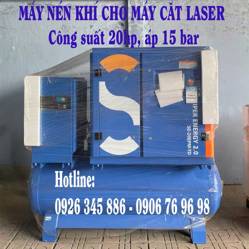 Máy Nén Khí Dùng Cho Máy Cắt Laser 15kw 