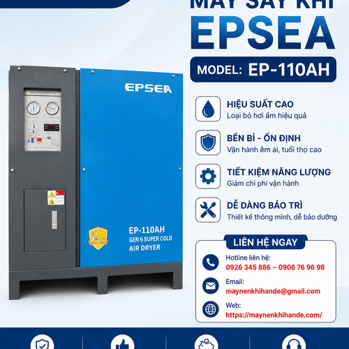 Máy Sấy Khí Epsea 110AH 
