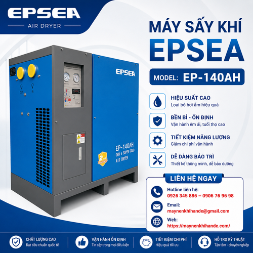 Máy Sấy Khí Epsea 140AH 
