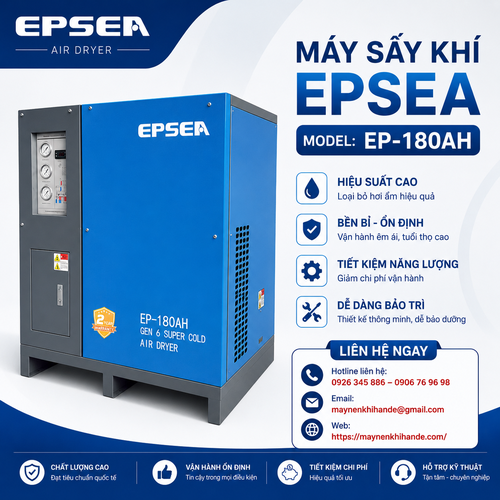 Máy Sấy Khí Epsea 180AH 