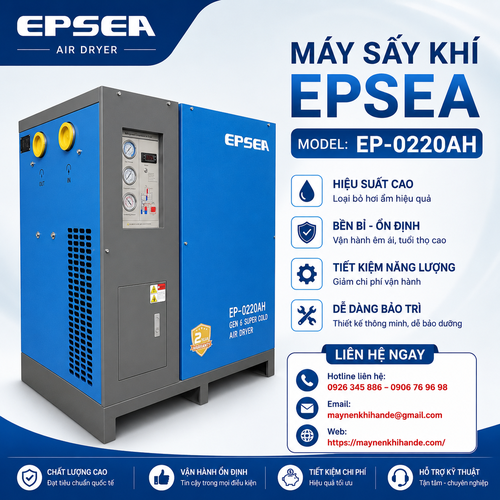 Máy Sấy Khí Epsea 220AH 