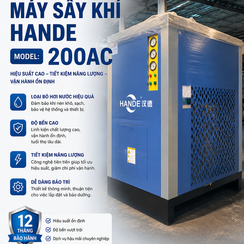 Máy Sấy Khí Hande 200AC 