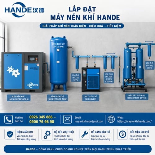 Máy Nén Khí Cho Máy Cắt Laser
