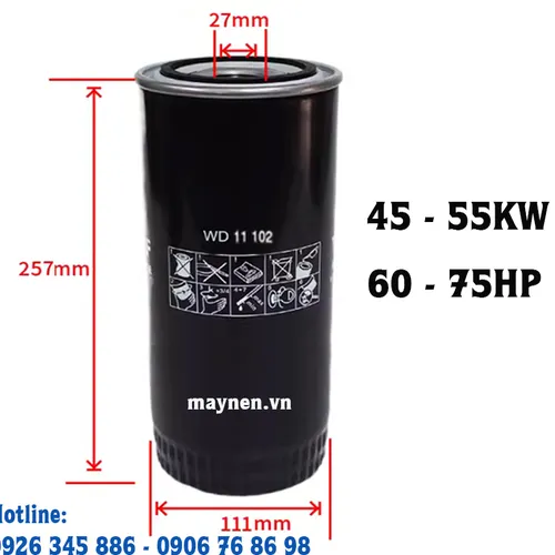 Lọc dầu máy nén khí WD11102