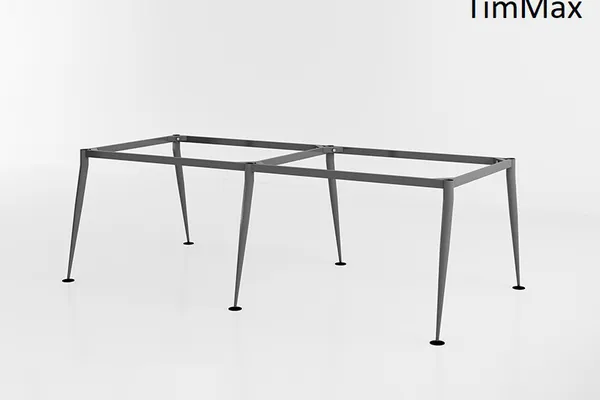 Chân bàn sắt phi 49 vuốt ( Hệ chân rời ) 2 chỗ ngồi ,600x2400