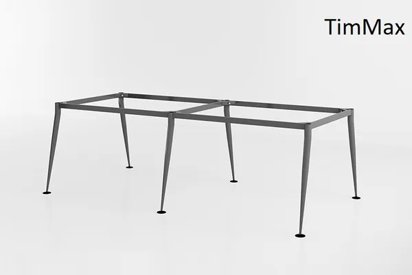 Chân bàn sắt cụm 4 người 2400x1200