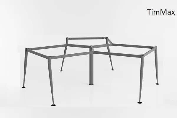 Chân bàn làm việc cụm 3 (Phi 38 ) Kt 2290x1960,2500x2170