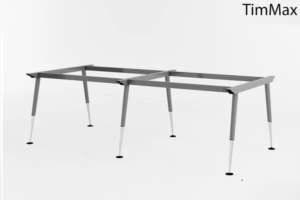 Chân bàn inox vuốt 2 người 2400x600,2800x700