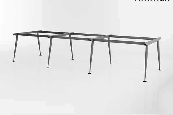 Khung sắt cụm 6 người ,KT 3600x1200,4200x1400
