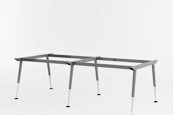 Chân bàn inox vuốt 2 người 2400x600,2800x700