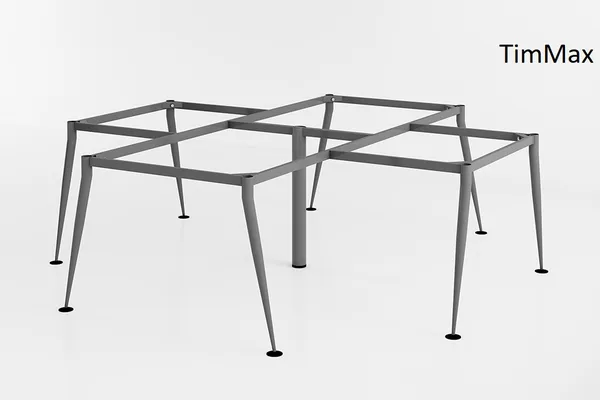 Chân bàn sắt cụm 4 người chữ thập (nhiều kích thước)