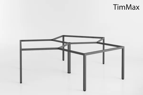 Chân bàn sắt  cụm 3 người chữ Y ,kt 2290x1960,2500x2170