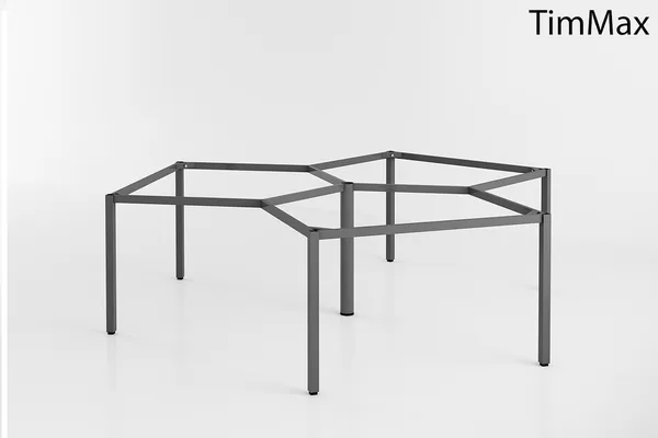 Khung bàn 3 người chữ Y ,kt 2290x1960,2500x2170