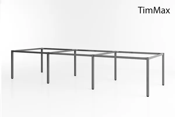 Khung bàn cụm 3 người kt 3600x600,4200x700