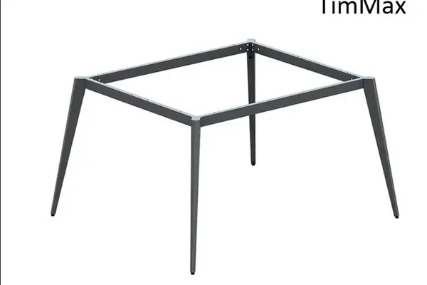 Khung bàn sắt cụm 2 người 1200x1200,1400x1400