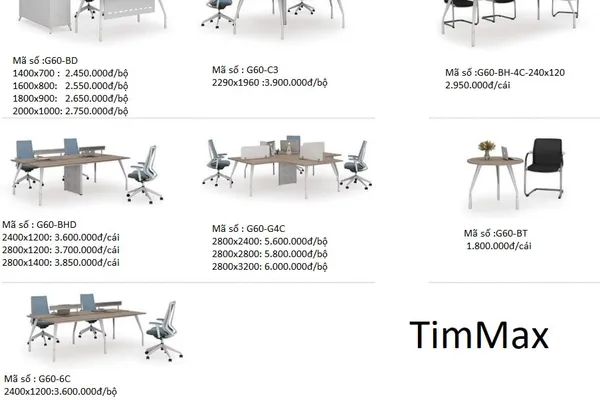 Khung bàn G64 (nhiều loại )