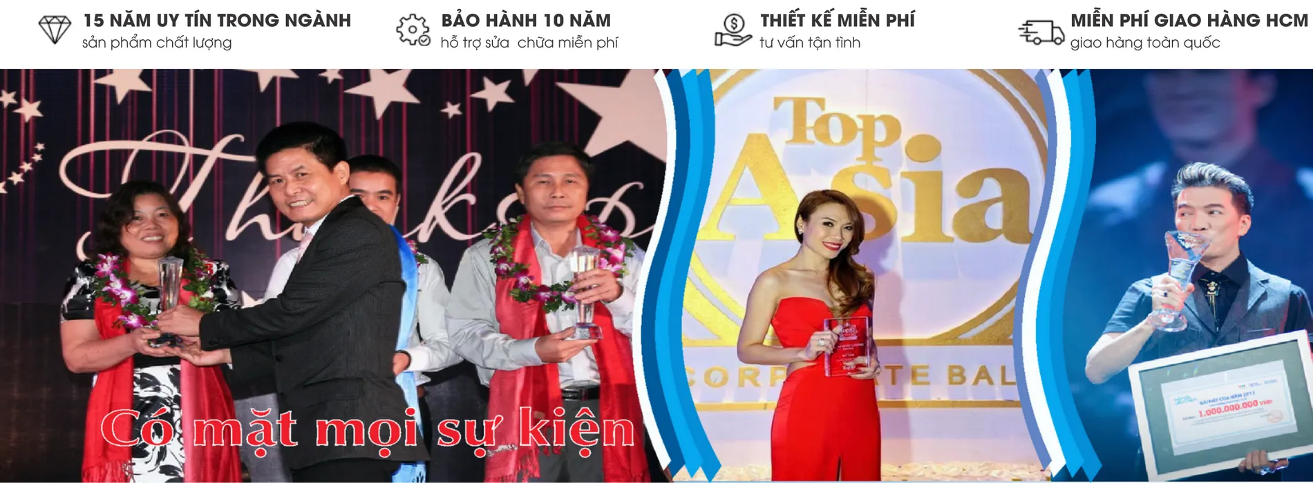 Tân Nhật Minh - Công Ty Sản Xuất Cúp Kỷ Niệm Chương