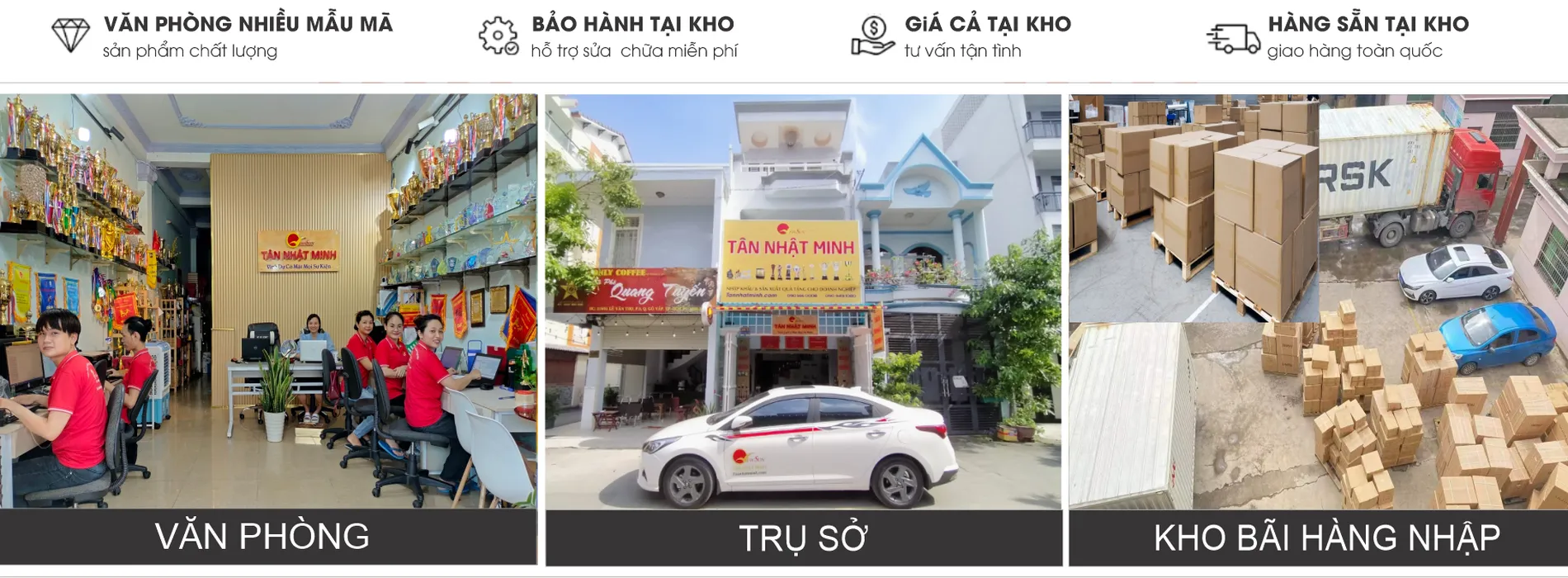 Tân Nhật Minh - Công Ty Sản Xuất Cúp Kỷ Niệm Chương