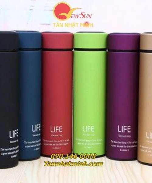 bình giữ nhiệt khắc tên, Bình giữ nhiệt làm quà tặng, in ấn logo công ty 3