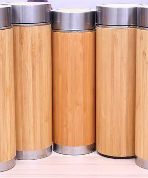 Bình giữ nhiệt tre trúc, Bình giữ nhiệt làm quà tặng, bình giữ nhiệt khắc tên