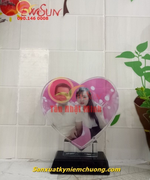 Kỷ niệm chương, Kỷ niệm chương pha lê